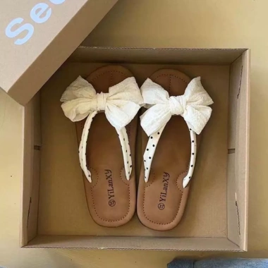 Dẹ́p Nữ Xỏ Ngón Đế Phẳng Hình Nơ Đi Hàng Ngày, Biển Size 36-41 Giày Zep Store 10 Dẹ́p Nữ Xỏ Ngón Đế Phẳng Hình Nơ Đi Hàng Ngày, Biển Size 36-41 Giày Zep Store 10