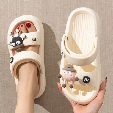 Dép quai hậu Capybara sticker - EVA chống trượt, đi học, chơi, biển, chỉ 65.000₫