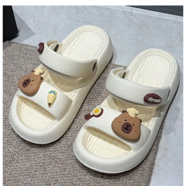 Dép quai hậu Capybara sticker - EVA chống trượt, đi học, chơi, biển, chỉ 65.000₫ 6 Dép quai hậu Capybara sticker - EVA chống trượt, đi học, chơi, biển, chỉ 65.000₫ 6