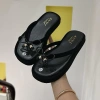 Dép quai kẹp nữ nhung nơ xinh Đế thấp nhẹ, trẻ trung, dễ phối đồ, giảm giá 125k 6