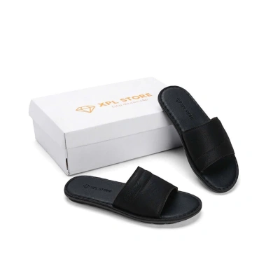 Dép quai ngang da sáp 2.025 - Đế khâu chắc chắn, trẻ trung, đi chơi du lịch