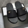 Dép quai ngang kẻ caro vân chìm, quai da, đế PU, size 37-43, giá ưu đãi 79.500₫ 3