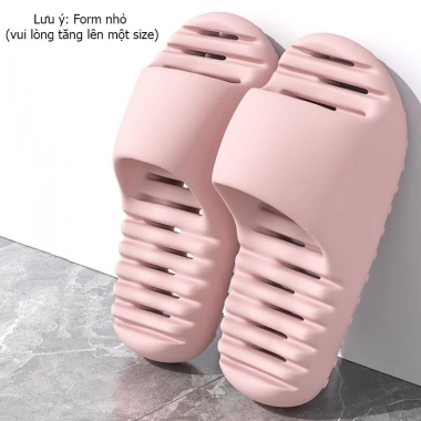 Dép quai ngang nam nữ nguyên khối êm chân, đế cao su đúc lỗ thoát nước - 48.000₫ 8