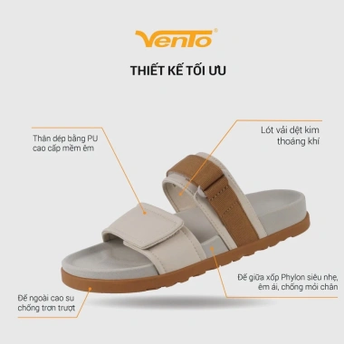 Dép quai ngang Nam Nữ Vento CAMEO - Siêu nhẹ dạo phố du lịch, giá 310.500 VNĐ