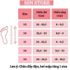 Dép quai ngang nữ da mềm MS04 - Hàn Quốc, đi học đi chơi, giảm còn 159k 7