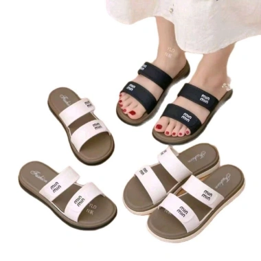Dép Quai Ngang Nữ MIN MIN Êm Chân - Đế Mềm Không Trơn, Thoải Mái Đi Học và Đi Chơi, Giá Ưu Đãi 148.5k 4