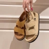 Dép Sadan Nữ Da Mềm Đế Cao 4cm Quai Da Mềm Phom Gọn Chân Tôn Dáng - Giá 89k 5
