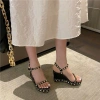 Dép sandal đế xuồng hở mũi đính tán AG27 – Thời trang Quảng Châu, chỉ 484.999₫ 2
