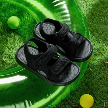 Dép sandal Mario 2 quai velcro, đế EVA mềm, phù hợp bé sơ sinh tập đi thời trang 2 Dép sandal Mario 2 quai velcro, đế EVA mềm, phù hợp bé sơ sinh tập đi thời trang 2