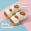 Dép sandal Mario 2 quai velcro, đế EVA mềm, phù hợp bé sơ sinh tập đi thời trang 13