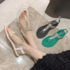 Dép Sandal Nữ Kim Cương Giả Phiên Hàn Quốc Size Lớn 36‑43 Trong Suốt Nhẹ Du Lịch & Làm Việc 291.599₫ 2