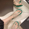 Dép Sandal Nữ Kim Cương Giả Phiên Hàn Quốc Size Lớn 36‑43 Trong Suốt Nhẹ Du Lịch & Làm Việc 291.599₫ 8