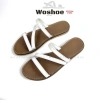 Dép sandal nữ quai chéo đế bệt WOSHOE đi biển size 34-42 WG006 - Giá 135k 6