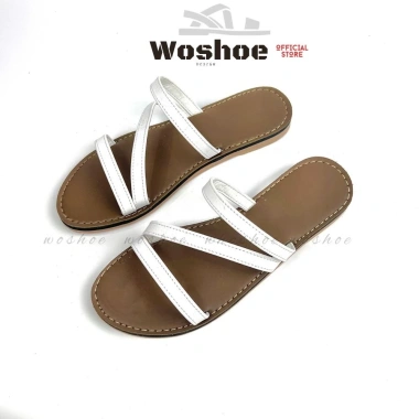 Dép sandal nữ quai chéo đế bệt WOSHOE đi biển size 34-42 WG006 - Giá 135k 6 Dép sandal nữ quai chéo đế bệt WOSHOE đi biển size 34-42 WG006 - Giá 135k 6