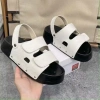 Dép sandal nữ quai hậu da lộn mềm, đế cao 4-5cm, chốt đinh - Giá hot 129k 3