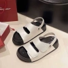 Dép sandal nữ quai hậu da trơn đế cao 4-5cm thời trang cao cấp giảm còn 99.000₫ 9