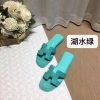 Dép sandal phẳng da thật đi biển mùa xuân hè 2.021, hộp và túi xách nữ giảm giá 4