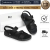 Dép sandal quai dù nam 2.025 - Đế Doctor, khâu chỉ chắc, đi học, du lịch, giá 161.600₫