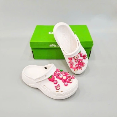 Dép sục Baya Crush cao cấp 5cm - Đế cao, trẻ trung, tặng Jibiitz Sticker 3D 7
