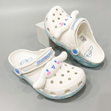 Dép sục classic Cinnamoroll unisex cao cấp, kèm charm, nhựa EVA, chỉ 405.000₫
