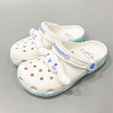 Dép sục classic Cinnamoroll unisex cao cấp, kèm charm, nhựa EVA, chỉ 405.000₫