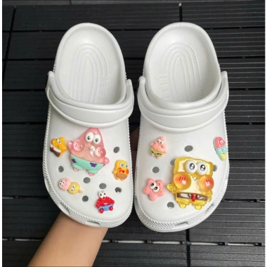 Dép sục Crocs nữ nam hottrend 2.025 - Quốc dân học sinh, sinh viên, đi làm, size 36-43, chỉ 100k 4