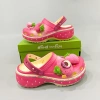 Dép sục Dinas Classic Platform Lotso Gấu dâu 5 phân nữ và jibbitz Giá 450.000 4