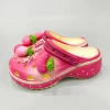 Dép sục Dinas Classic Platform Lotso Gấu dâu 5 phân nữ và jibbitz Giá 450.000 5