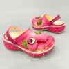 Dép sục Dinas Classic Platform Lotso Gấu dâu 5 phân nữ và jibbitz Giá 450.000 6