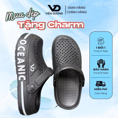 Dép sục lỗ nam nữ cao cấp, đế mềm mại, giày lười thoáng khí mát mẻ - chỉ 98.000đ 5