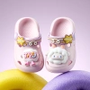 Dép Sục Mario Động Vật Dễ Thương Cho Bé Cá Sấu Hồng Xám Giá Ưu Đãi 176.904 VND 2