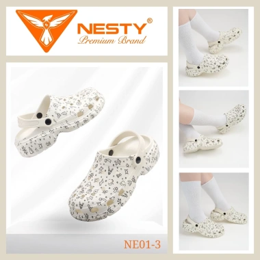 Dép Sục NESTY NE01-3 Họa Tiết Noel Giá 140k - Đệm êm, thoáng khí, chống trượt