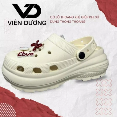 Dép Sục Nữ Cross Đúc Nguyên Khối – Đế Mềm Chống Trượt, Thoáng Khí, Giá 89.000₫ 6 Dép Sục Nữ Cross Đúc Nguyên Khối – Đế Mềm Chống Trượt, Thoáng Khí, Giá 89.000₫ 6
