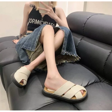 Dép sục nữ đế cao 2cm da mềm MS37 - Sang chảnh, phù hợp đi chơi, đi học, giảm giá 175.900₫