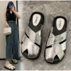 Dép sục nữ đế cao 2cm da mềm MS37 - Sang chảnh, phù hợp đi chơi, đi học, giảm giá 175.900₫ 9