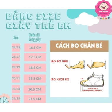 Dép sục quai đế cao sticker hoạt hình dễ thương cho bé gái, giá ưu đãi 159k 5