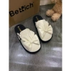 Dép sục rọ nơ thỏ kute - Đế nhẹ, cao 3 phân, chân quai khâu chỉ, dễ phối đồ, chỉ 148k 7