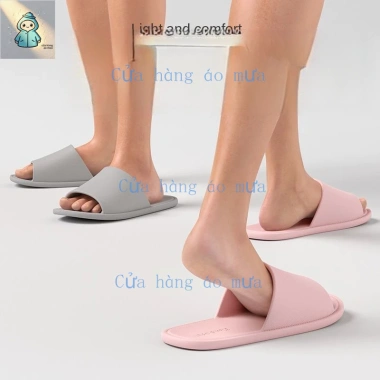 Dép tắm EVA cao cấp nhẹ, chống trơn trượt, tắt tiếng, kháng khuẩn – khách sạn 5 sao, 30.000₫
