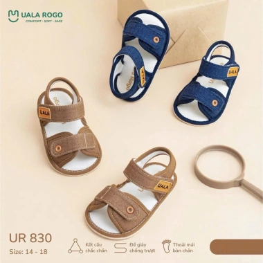 Dép tập đi Uala cho bé - Siêu nhẹ, thoáng mát, hỗ trợ bước đầu, giá chỉ 165k 7 Dép tập đi Uala cho bé - Siêu nhẹ, thoáng mát, hỗ trợ bước đầu, giá chỉ 165k 7