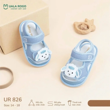 Dép tập đi Uala cho bé - Siêu nhẹ, thoáng mát, hỗ trợ bước đầu, giá chỉ 165k 8 Dép tập đi Uala cho bé - Siêu nhẹ, thoáng mát, hỗ trợ bước đầu, giá chỉ 165k 8