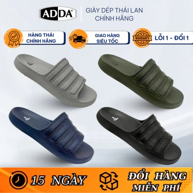 Dép Thái Lan Quai Ngang Nam ADDA 58T01 Siêu Êm Siêu Nhẹ Không Thấm Nước 159.000 VND