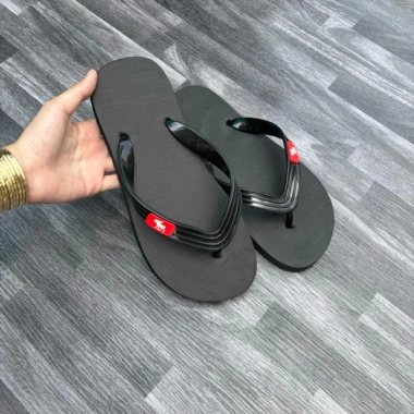 Dẹ́p tông nam lão xỏ ngón logo hươu, đế cao su cứng, chỉ 50.439₫ - Ưu đãi