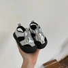 Dép trẻ em da bạc LeTong - giày mới biết đi cho bé trai, bé gái, giá ưu đãi 212.976₫ 2