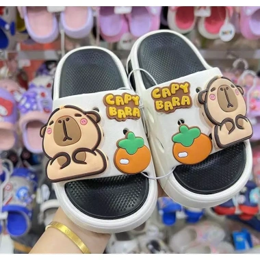 Dép trẻ em hình Capybara dễ thương, êm ái, chống trượt - Giá ưu đãi 95.000₫ 5