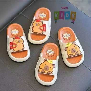 Dẹ́p trẻ em quai ngang EVA mềm hình gấu dễ thương, phù hợp 2‑8 tuổi, chỉ 49.000 VNĐ