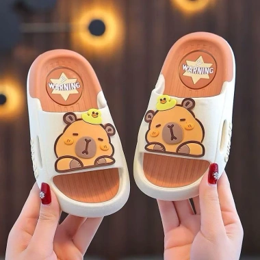 Dẹ́p trẻ em quai ngang EVA mềm hình gấu dễ thương, phù hợp 2‑8 tuổi, chỉ 49.000 VNĐ