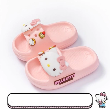Dép trong nhà Hello Kitty cho bé gái - Chống trượt, mát nhẹ, giảm 18% - LeTong