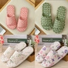 Dép vải đi trong nhà đôi nam nữ, độn bông êm xinh Hàng Quảng Châu loại 1, giá 65k