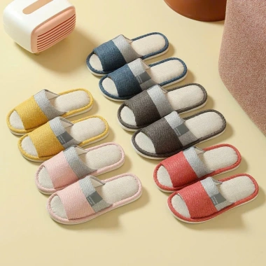 Dép vải siêu bền cho nam nữ - Đẹp dễ thương, 5 màu, đế chống trơn trượt, cao cấp, giảm còn 49k