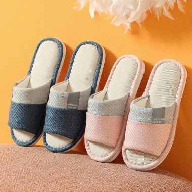 Dép vải siêu bền cho nam nữ - Đẹp dễ thương, 5 màu, đế chống trơn trượt, cao cấp, giảm còn 49k